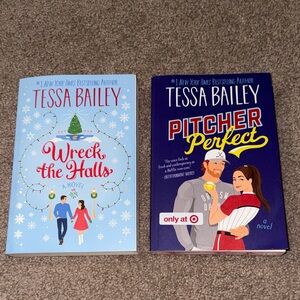 LIKE NEW Tessa Bailey Novels - Wreck the Halls & Pitcher Perfect